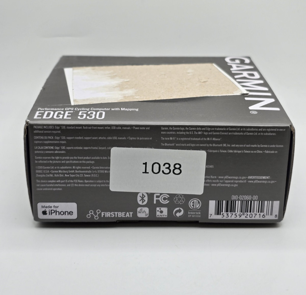 Garmin Edge 530 Performance GPS Cycling Computer 010-02060-00