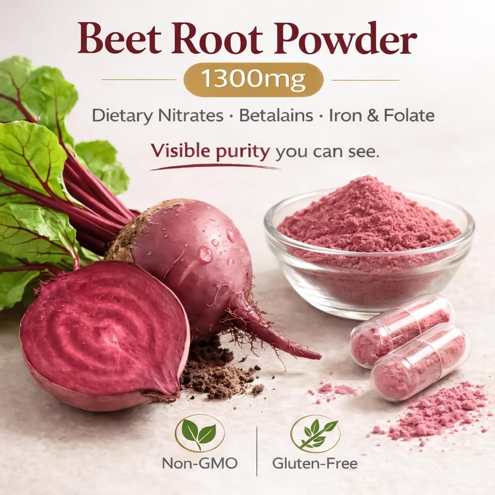 Lemeli Beetroot Plant-Based Daily Wellness Supplement – Antioxidant Blend