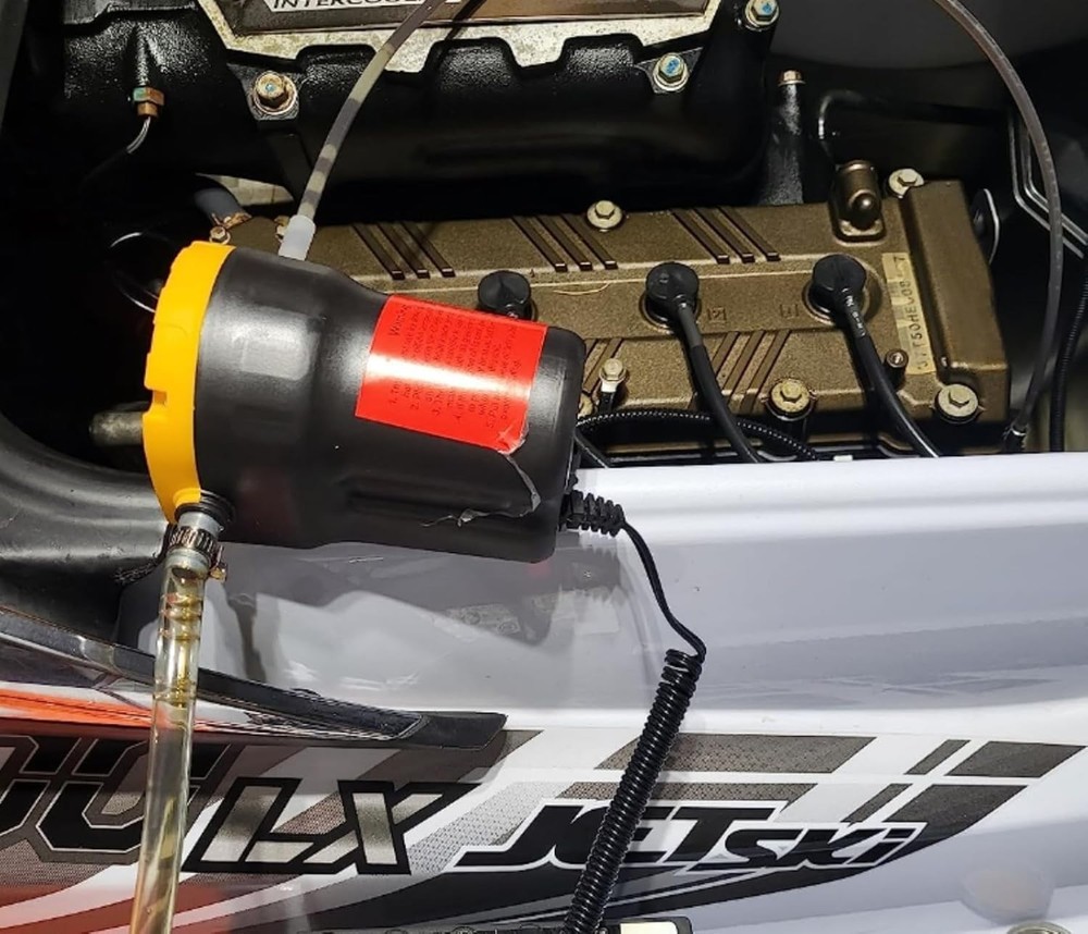 12V Diesel Fluid Transfer Pump with Accessories - Compact & User-Friendly