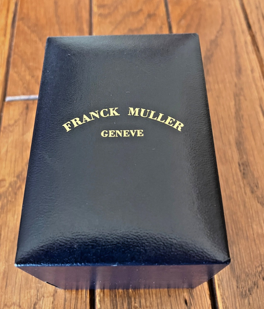 FRANCK MULLER Empty  WATCH BOX  good Condition #c46