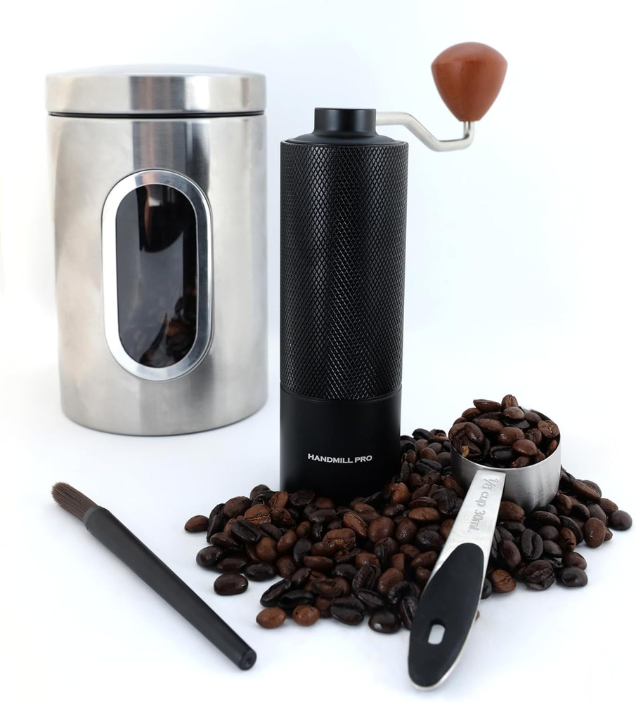 Manual Coffee Grinder - Adjustable Setting for French Press/Espresso Adjustable