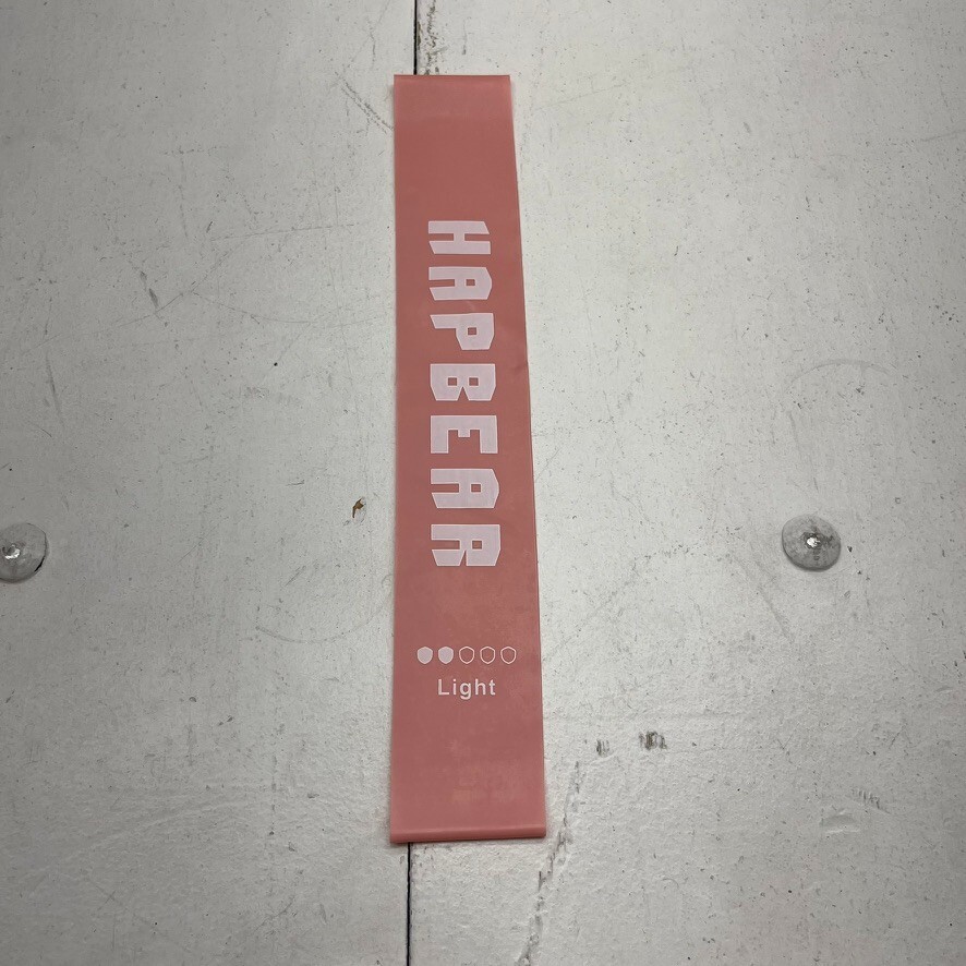 Hapbear Pink Light Weight Workout Band NEW