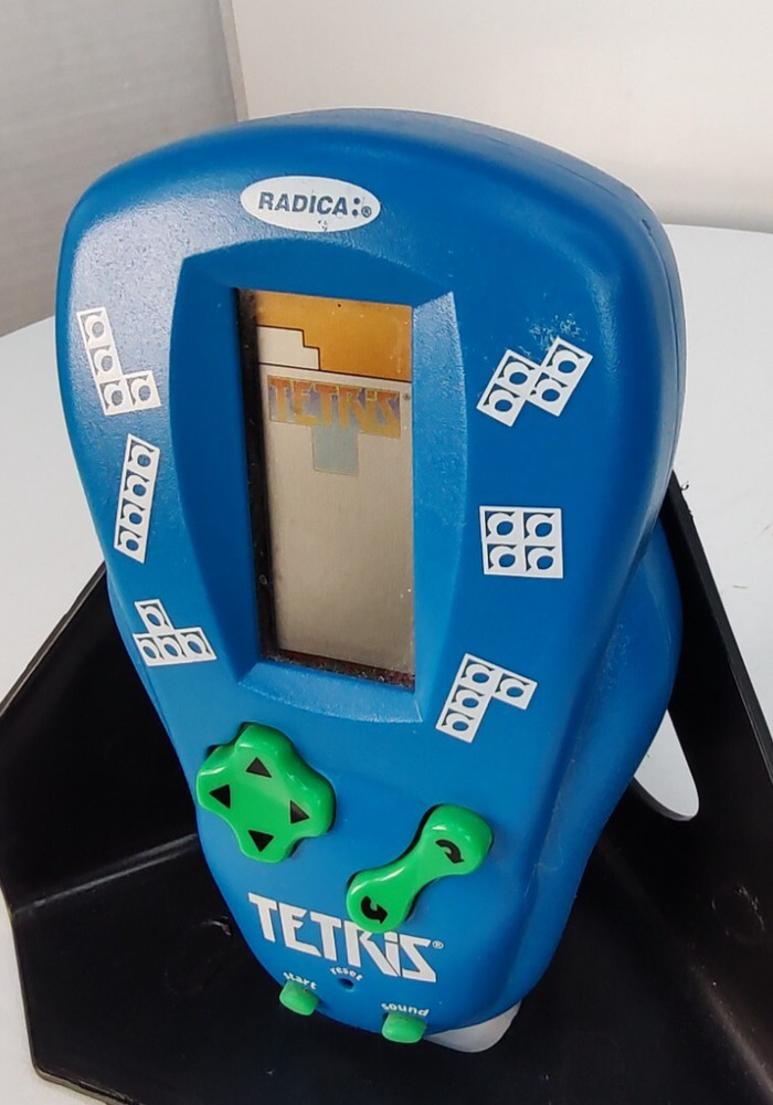 Radica Electronic Handheld Vintage Tetris Game