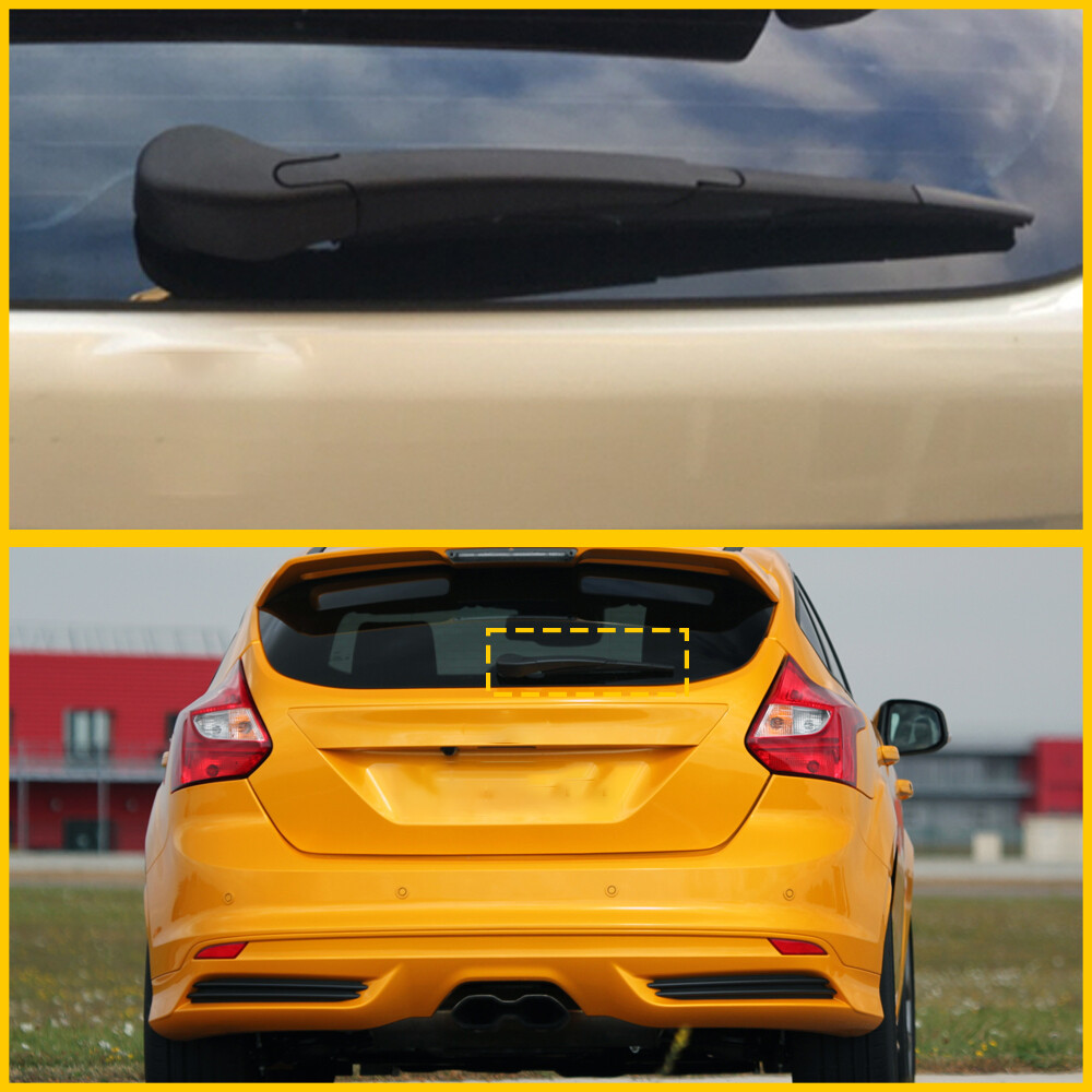 Rear Wiper Arm & Blade For 2012-2018 Ford Focus hatchback Back Windshield Wiper