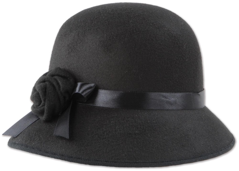 Felt Cloche Hat for Halloween - Beistle