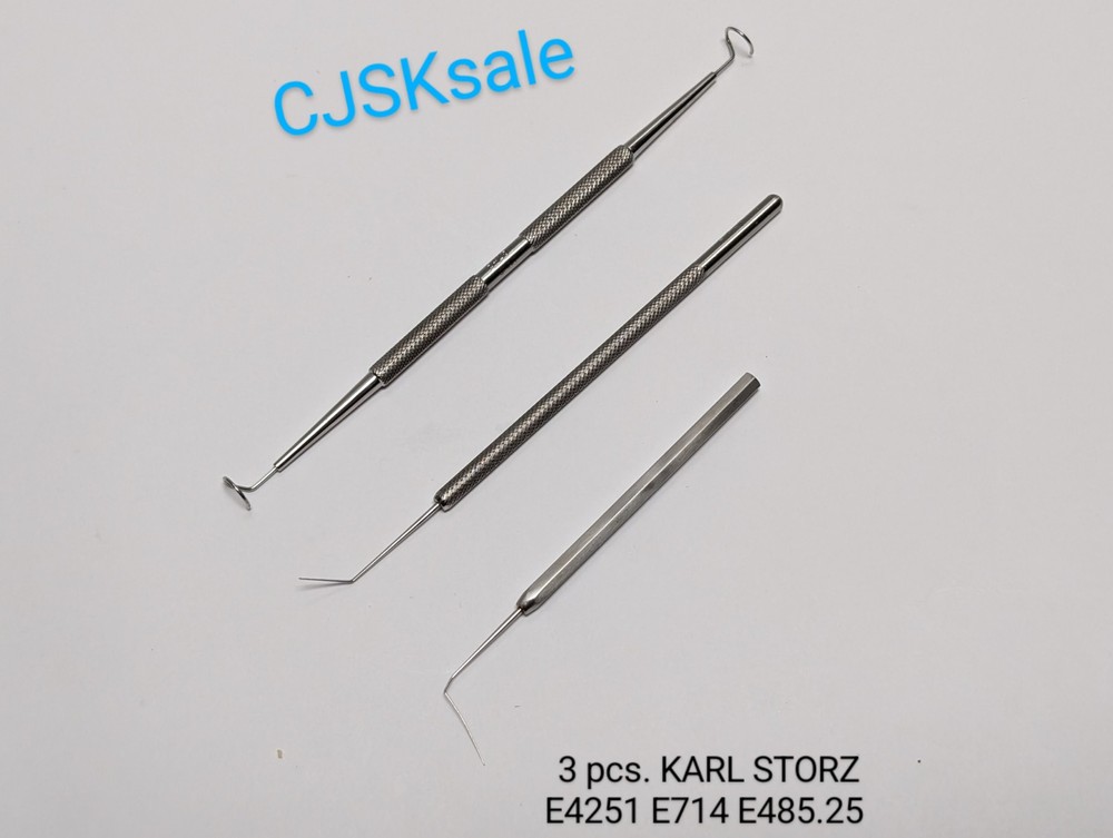 3 pcs. KARL STORZ E4251 E714 E485.25 (USED).