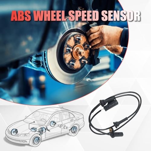 ALS568 Front Left ABS Wheel Speed Sensor Compatible with V70 2001-2008 2.3L