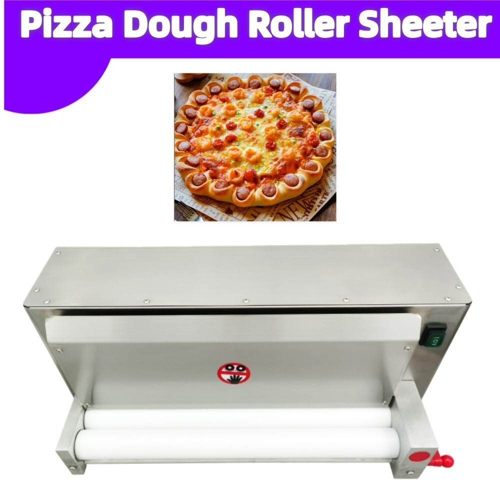 Commercial Pizza-making Machine Electric Dough Sheeter Dough Press Rolling Machi