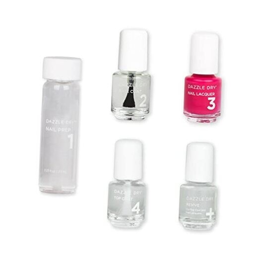 Mini Kit 4 Step System - The Duchess, a full coverage bright strawberry pink.