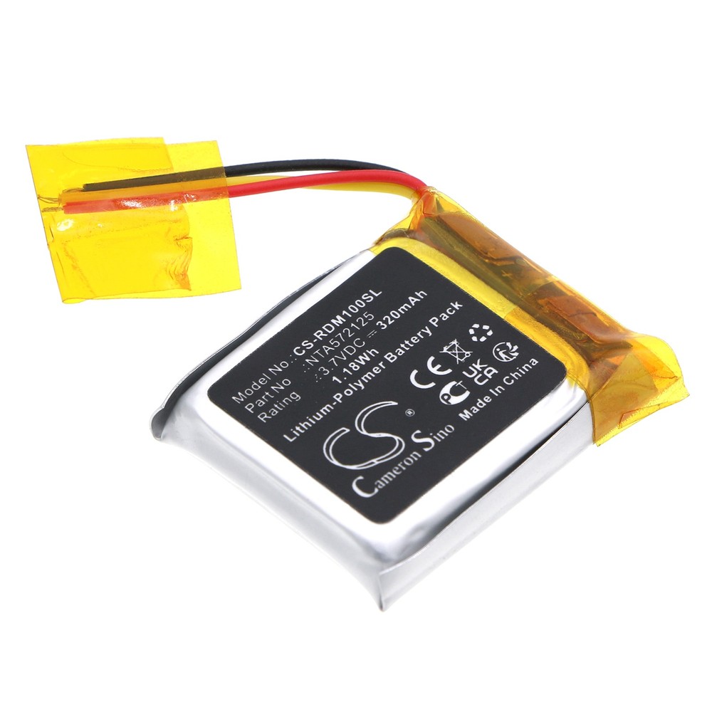 Battery for Rode GO Receiver,Go Transmitter P/N: NTA572125