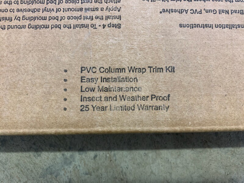 Crown Column DuraSnap Hampton Post Trim Kit