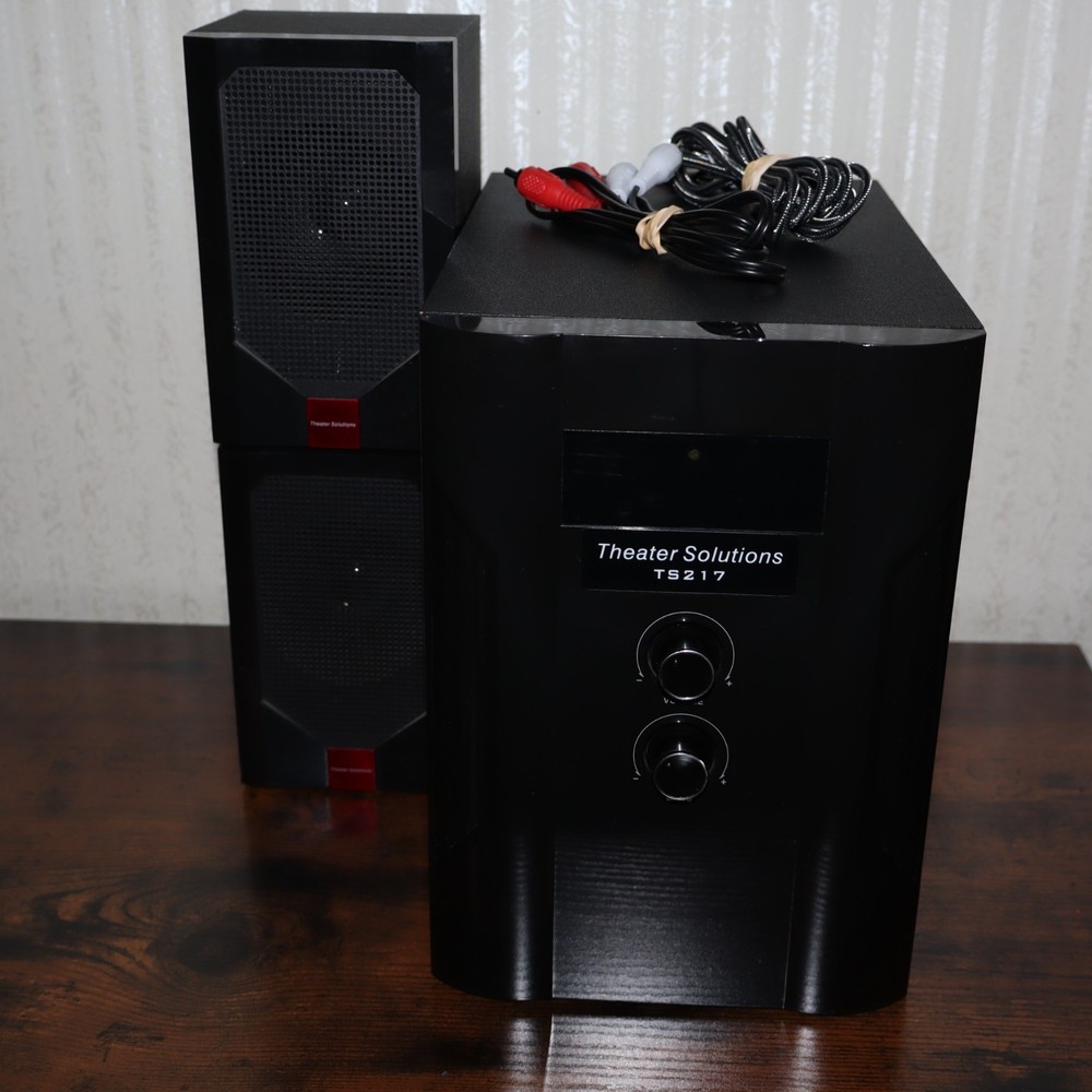 Theater Solutions TS217 2.1CH Computer/Home Multimedia Speaker System