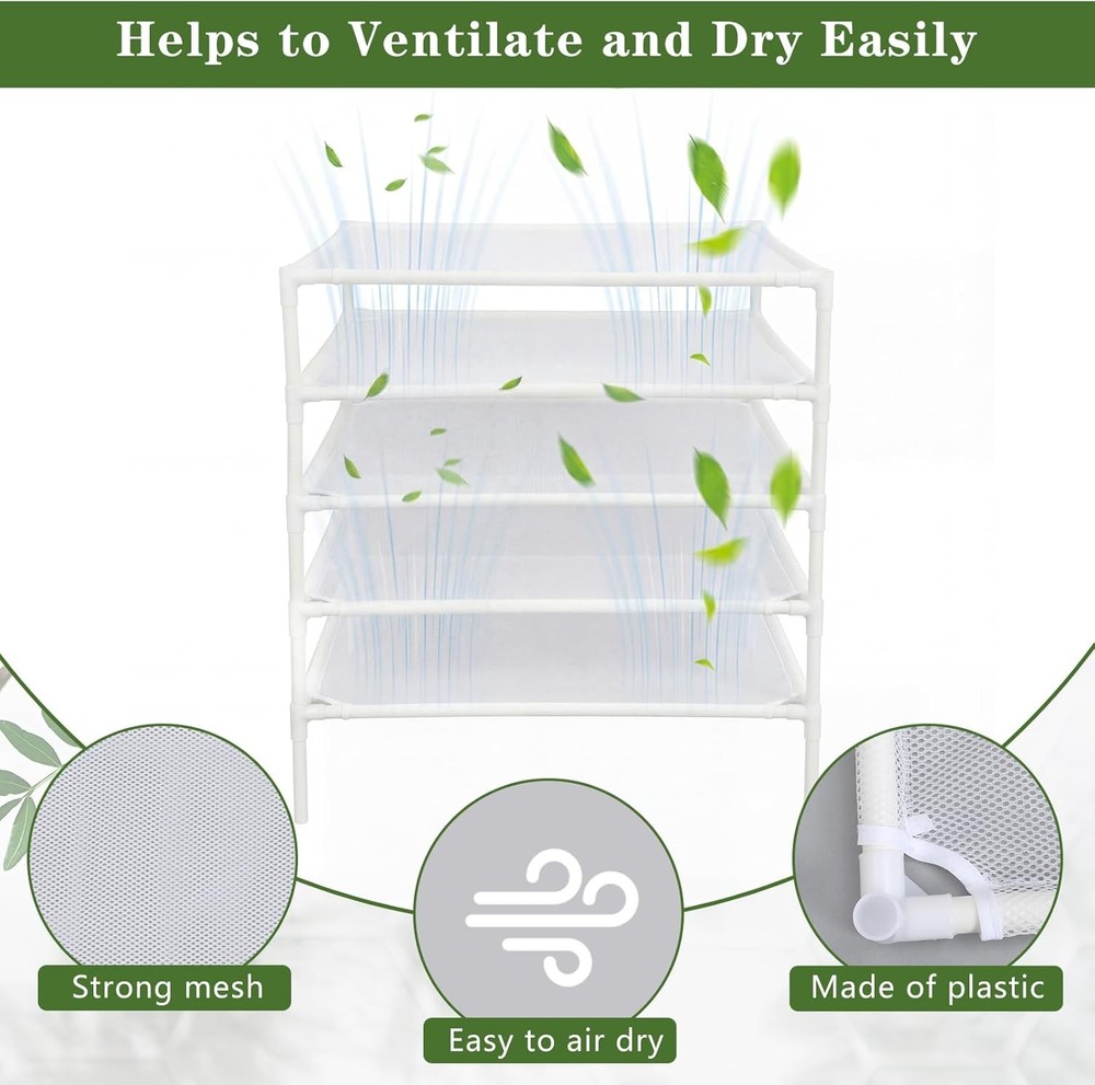 Of course. This looks like a product listing for a versatile multi-layer drying