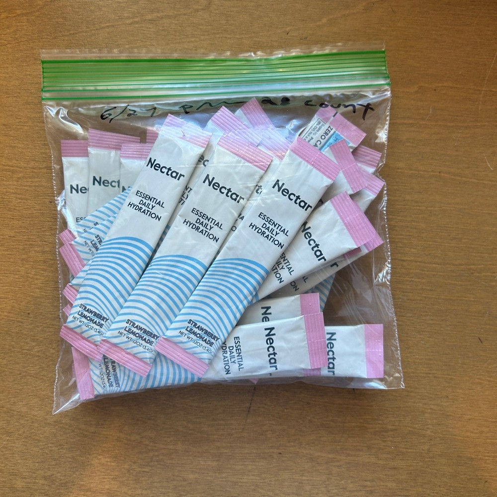 Nectar Hydration Essential Daily Hydration Strawberry Lemonade Flavor