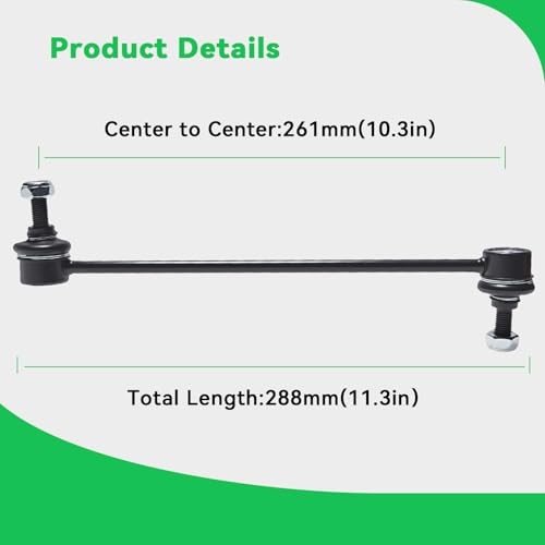 2Pcs K80502 Front Sway Bar Stabilizer Link Compatible With 2004 2PC_K80502