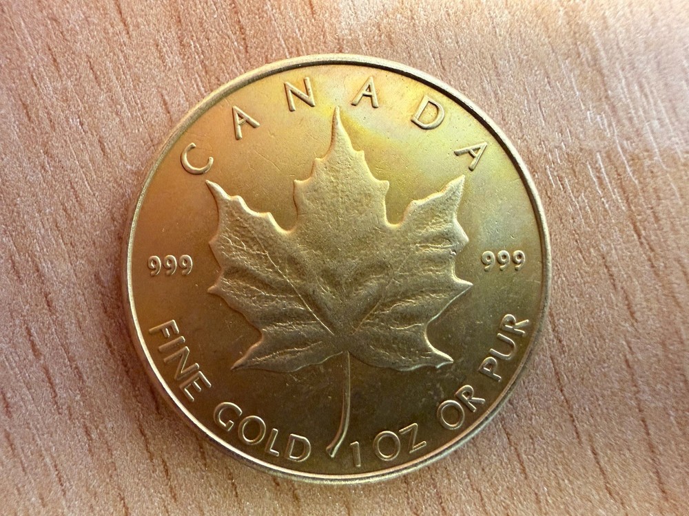Novelty Gold  Coin 1 Dollar