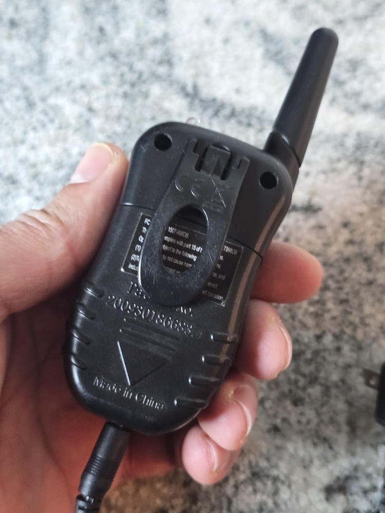 Petrainer Dog Training Remote Transmitter Black Replacement Multiple Modes LCD