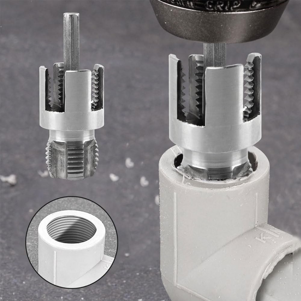 1/2'' & 3/4'' Integrated Internal & External Pipe Threading Tool for PPR PVC US