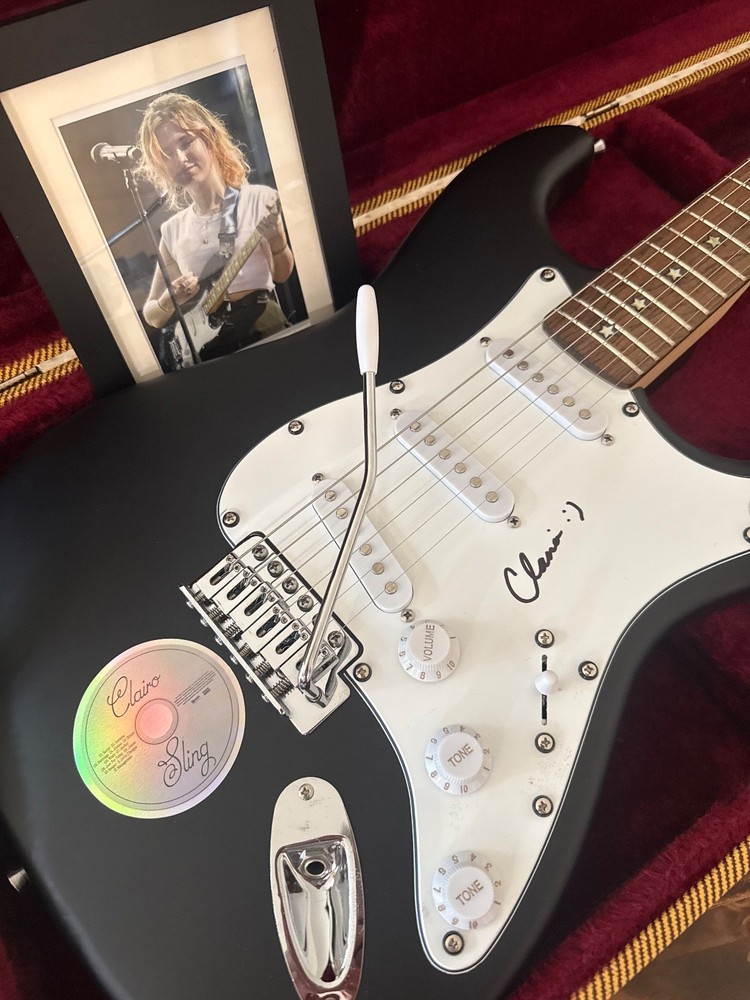Clairo Autographed Fender Guitar