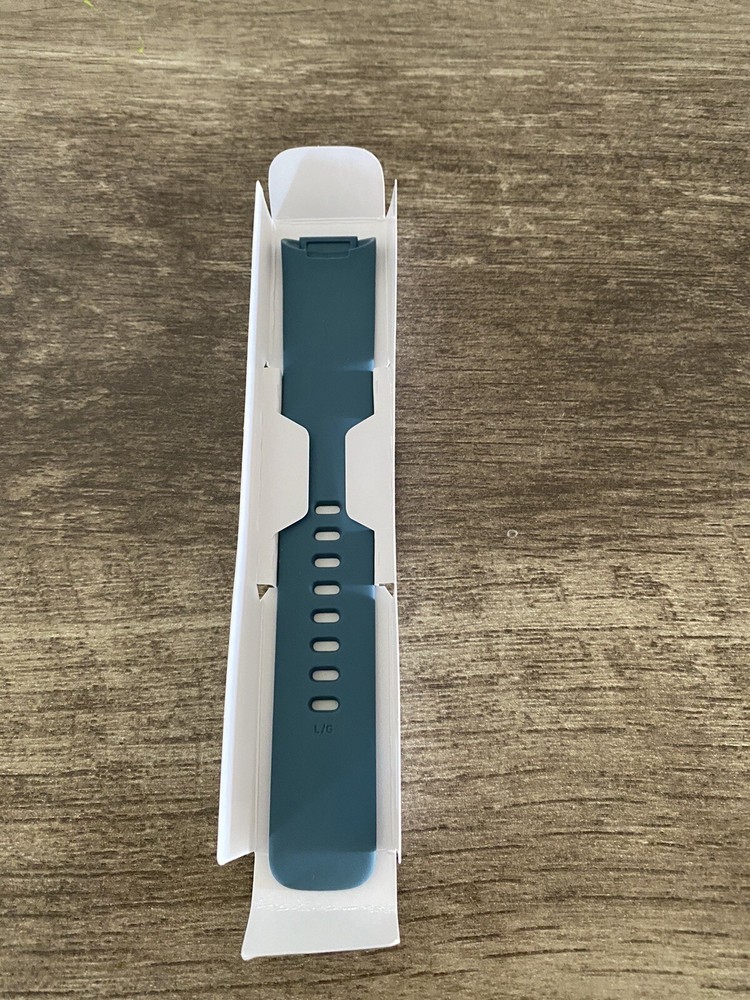 Fitbit Charge 5 Replacement Band *Lower Strap Only* Genuine Large - Mineral Blue
