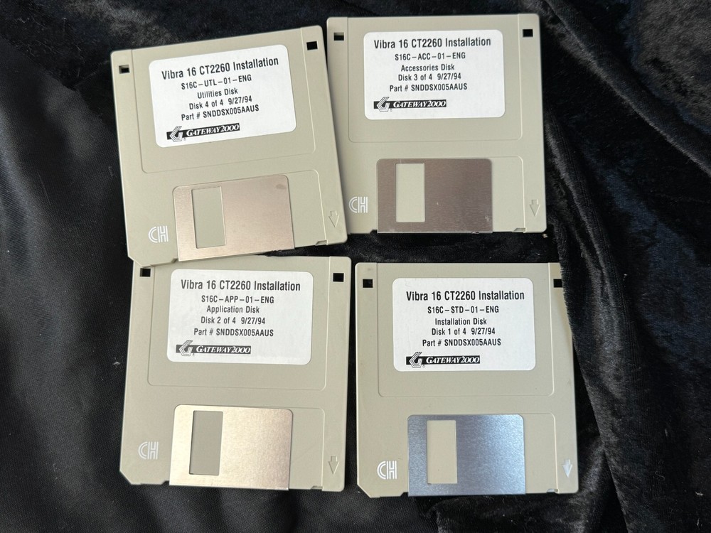 Gateway 2000 Vibra 16 CT2260 Sound Card Software