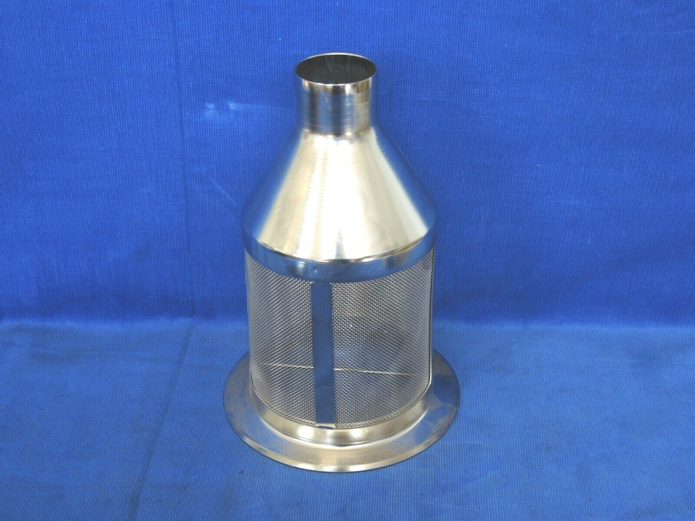 Kawata Material Strainer Mounts inside mini hopper / throat loader