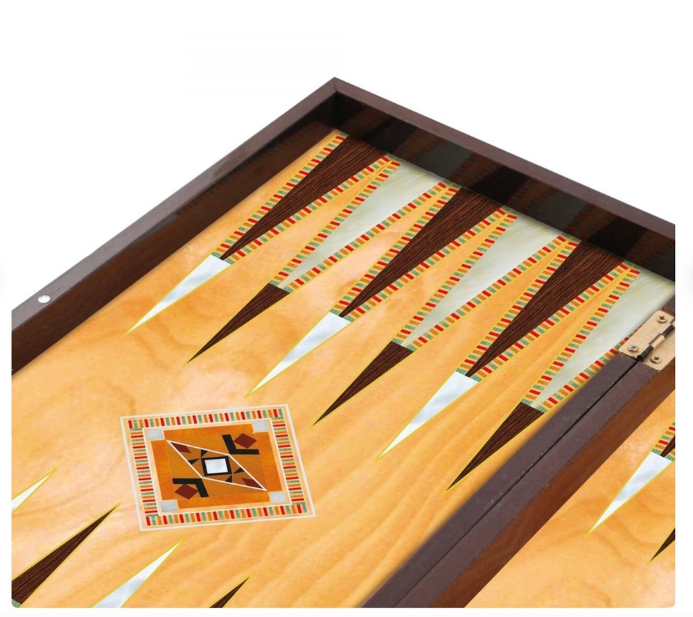 Backgammon Star Polyester Sahra Tavla