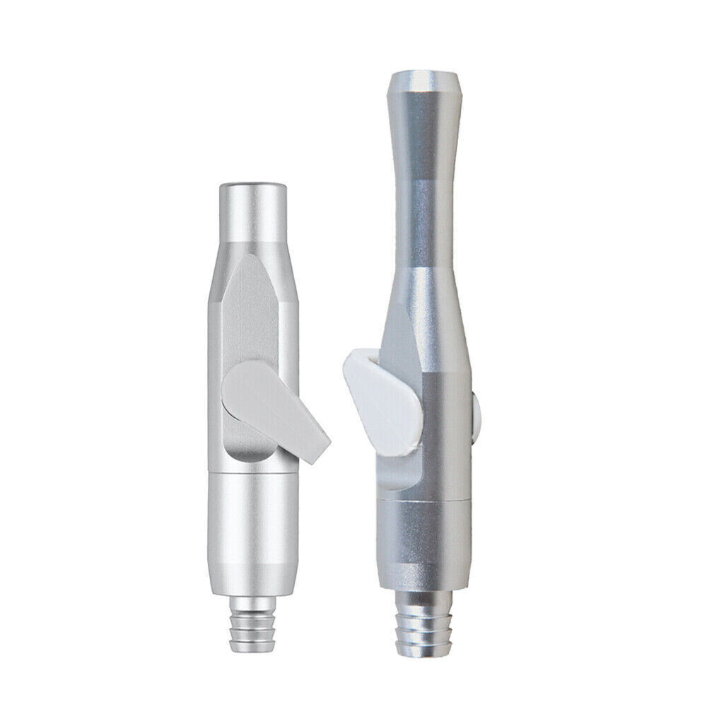 Dental Aluminum Saliva Ejector Suction Valves Universal Strong/Weak Tips