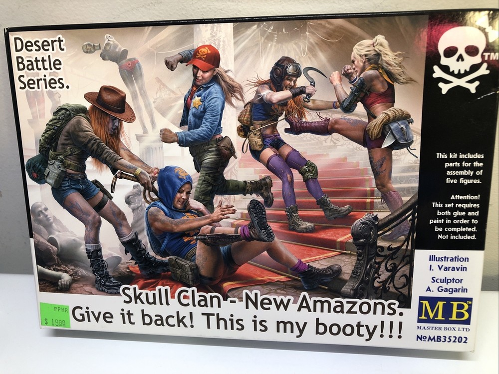 Masterbox 35202 1/35 scale Skull Clan “Give it Back! This is My Booty!”