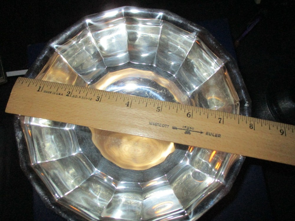 VINTAGE SILVER PLATE BOWL/DISH GORHAM HERITAGE NIB