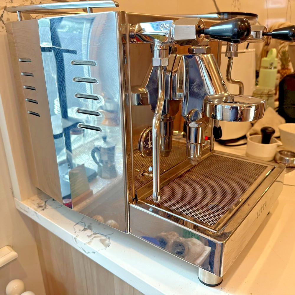 Lucca M58 Dual Boiler Espresso Machine Chrome