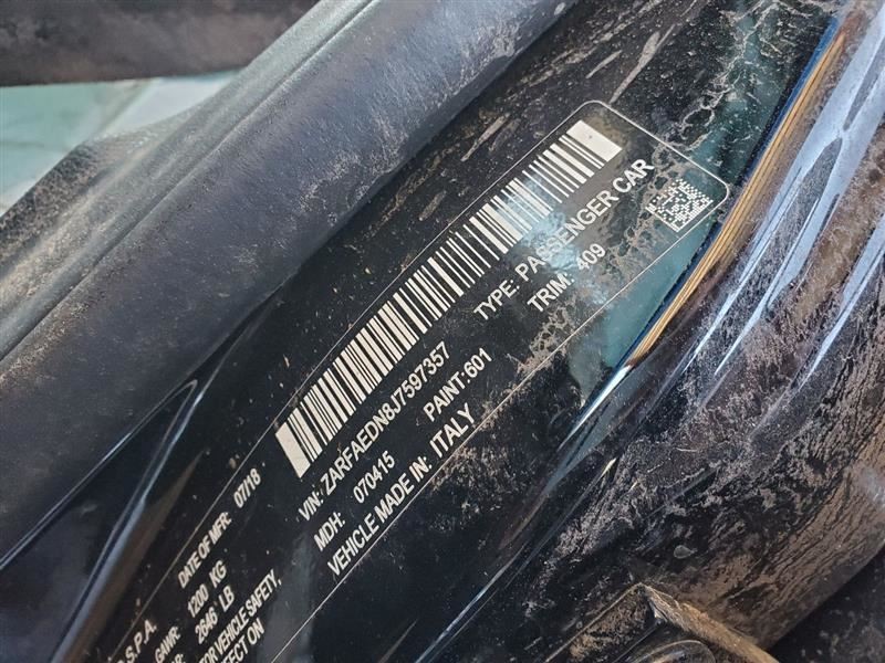 Power Supply Module OEM 2018 Alfa Romeo Giulia