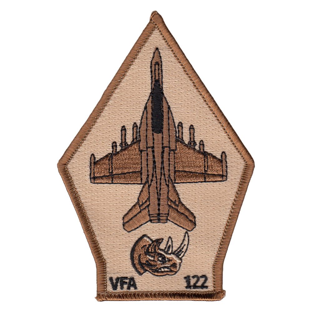 VFA-122 FLYING EAGLES DESERT COFFIN SHOULDER PATCH
