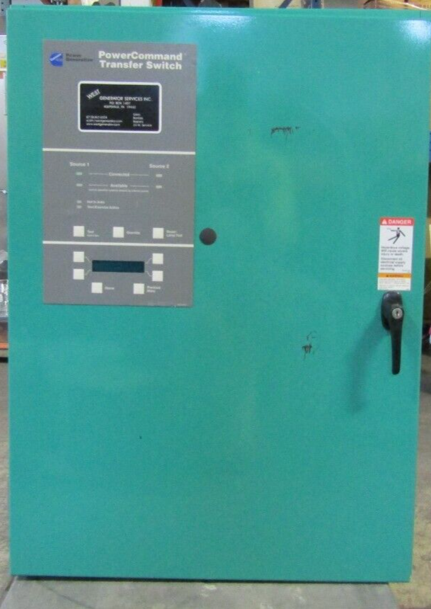 🤓CUMMINS 225 AMP AUTOMATIC TRANSFER SWITCH 480 VAC 3 POLE SPEC A OTPCB-5670336