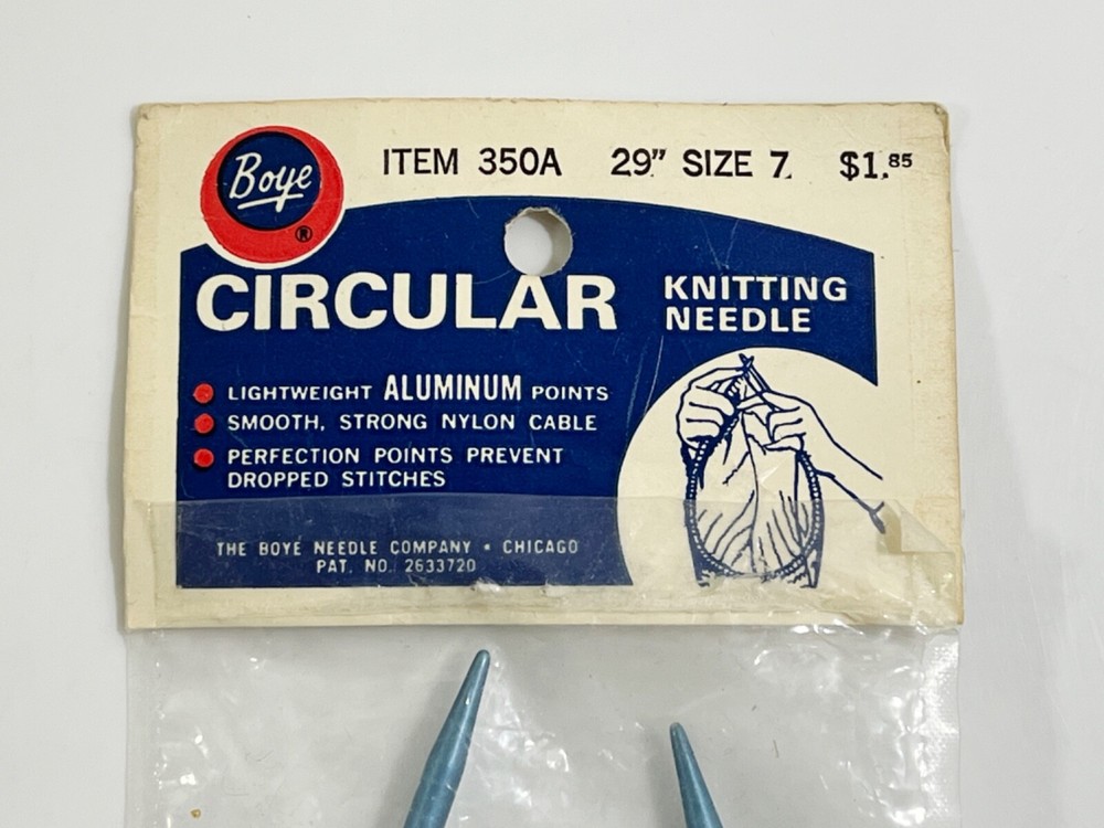 Boye Circular Knitting Needle 350A / 29" Size 6