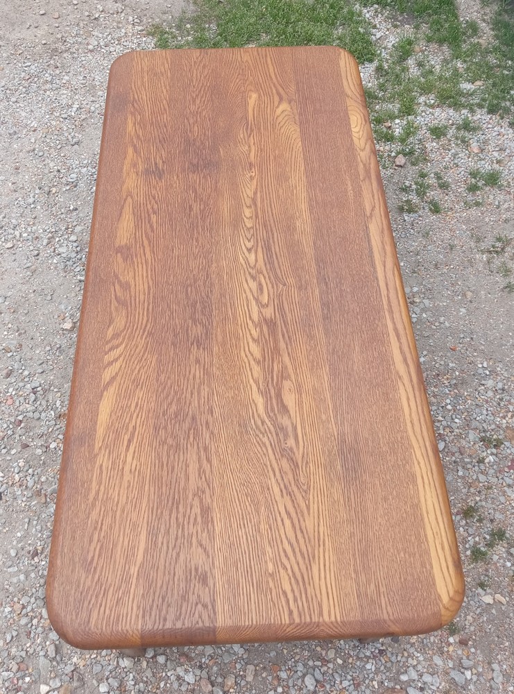 Oak Coffee Table with Drawer (CT-420)