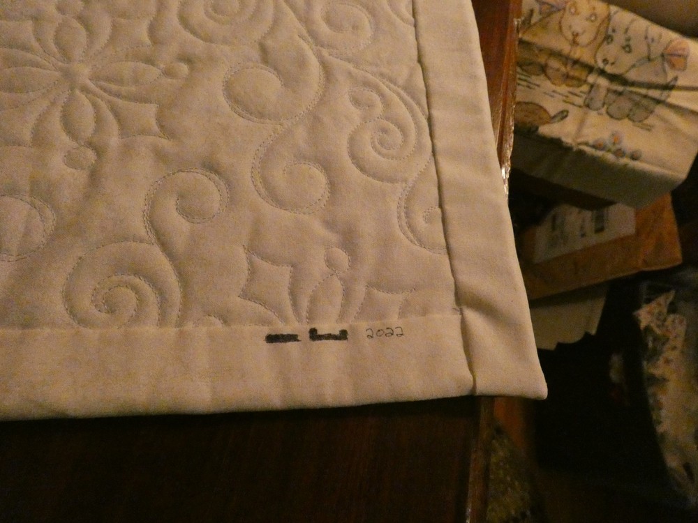 Polar Bear & Deer Handmade Quilt Panel Wall Hanging