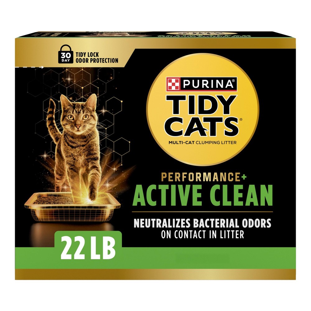 Performance Plus Active Clean Scented Clumping Multi Cat Litter - 22 lb. Box