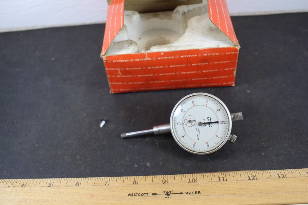 Teclock 0-1" Dial Indicator Made in Japan