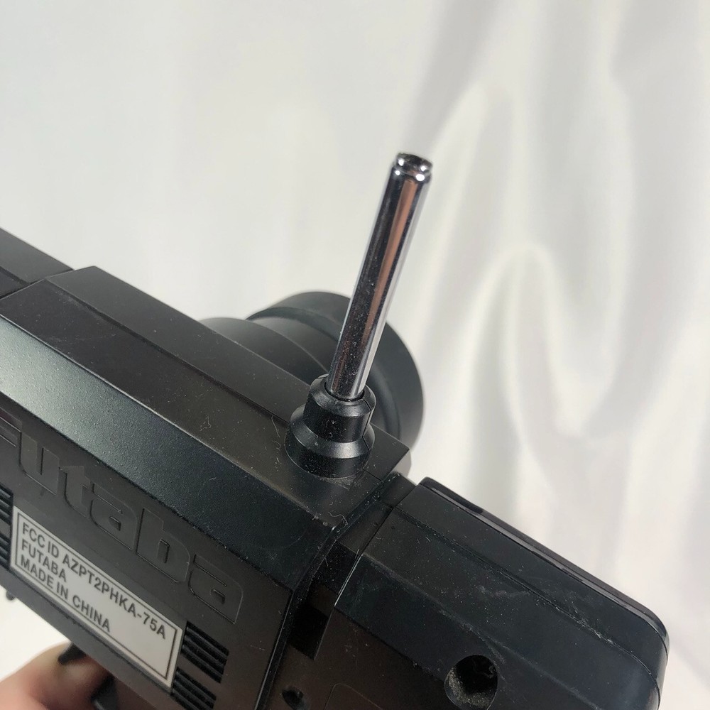 Futaba MS T2PH 2 Channel Radio Control R/C System *Broken Antenna*