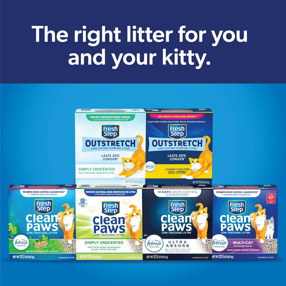 Clumping Cat Litter Multi - Cat Extra Strength Formula with Freshness - 14Lb Box
