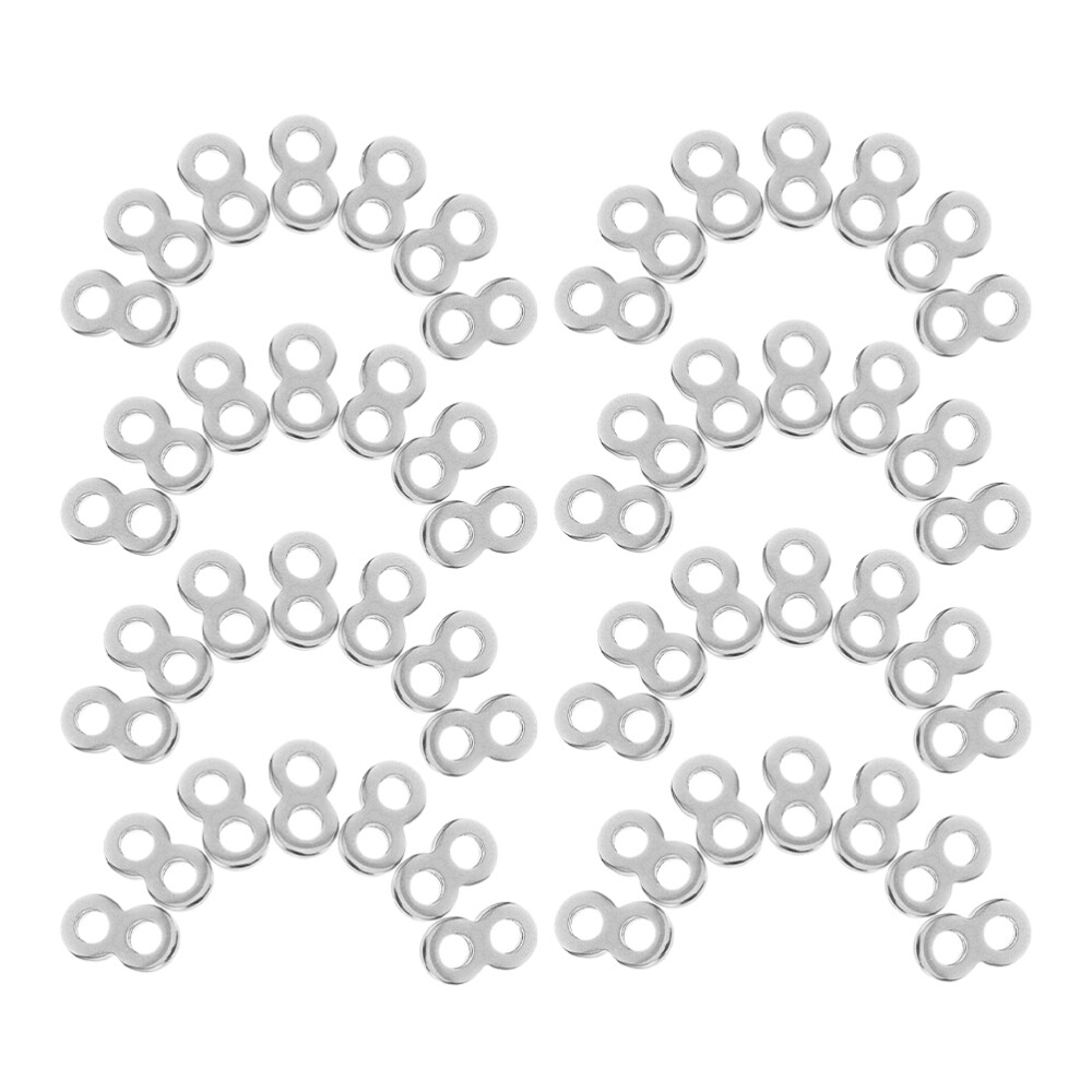 100Pcs Table Top Fasteners 8 Figure Fasteners Tabletop Fasteners Hardware