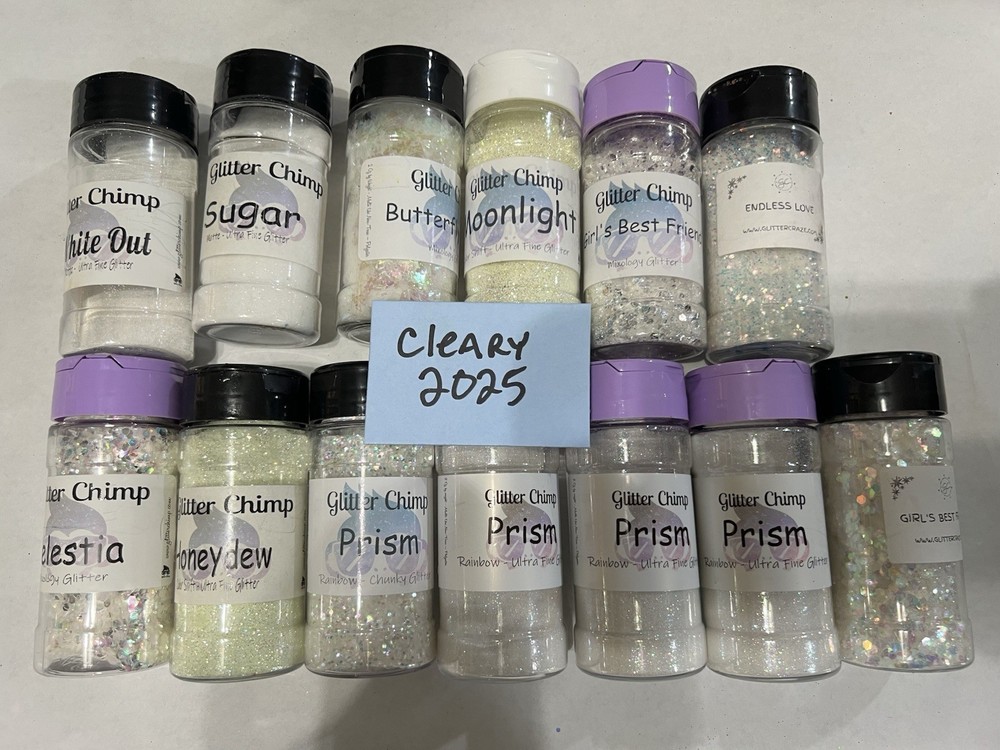 199 Bottles Mostly Glitter Chimp Glitter