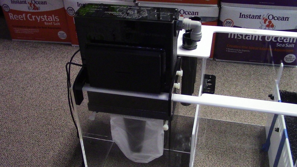 Algae Clean Scrubber Hang on Sump ACS-7-Elite-G8 W/ Algae Tear Drop Flex Screen.