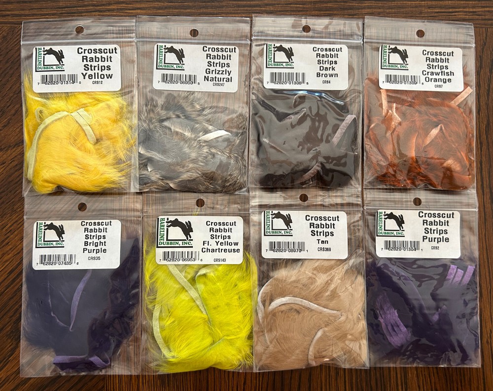 Crosscut Rabbit Strips - 1/8” Hareline