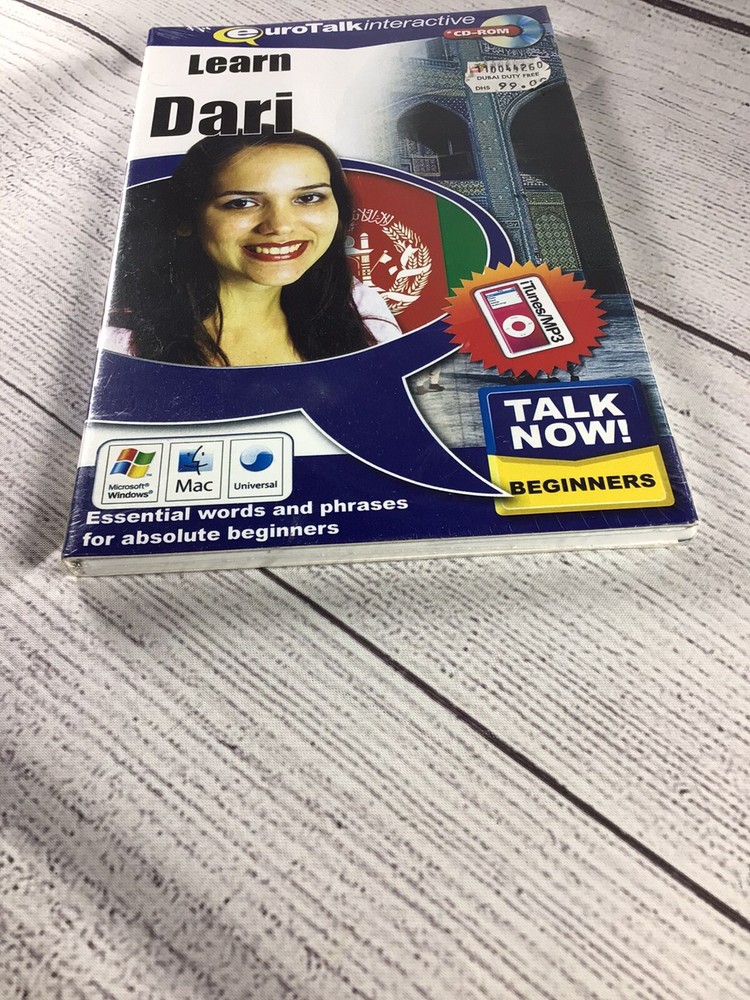 Talk Now! Learn Dari EuroTalk Interactive CD-ROM NEW SEALED