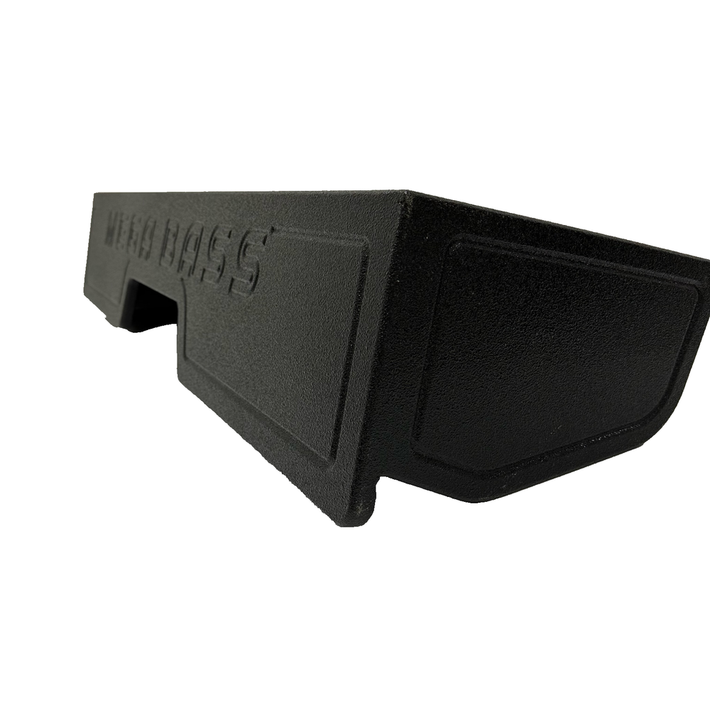 Sub Woofer Box Chevy Silverado 99-06 Ext Cab 2x10 Woofers Down Fire