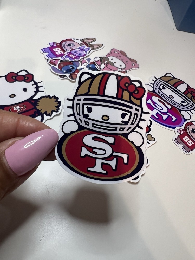 Hello Kitty 49er Sticker