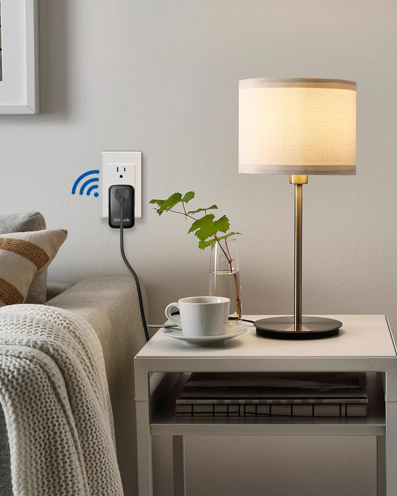 Remote Control Outlet Plug Wireless on off Power Switch, Black Remote Light Swit