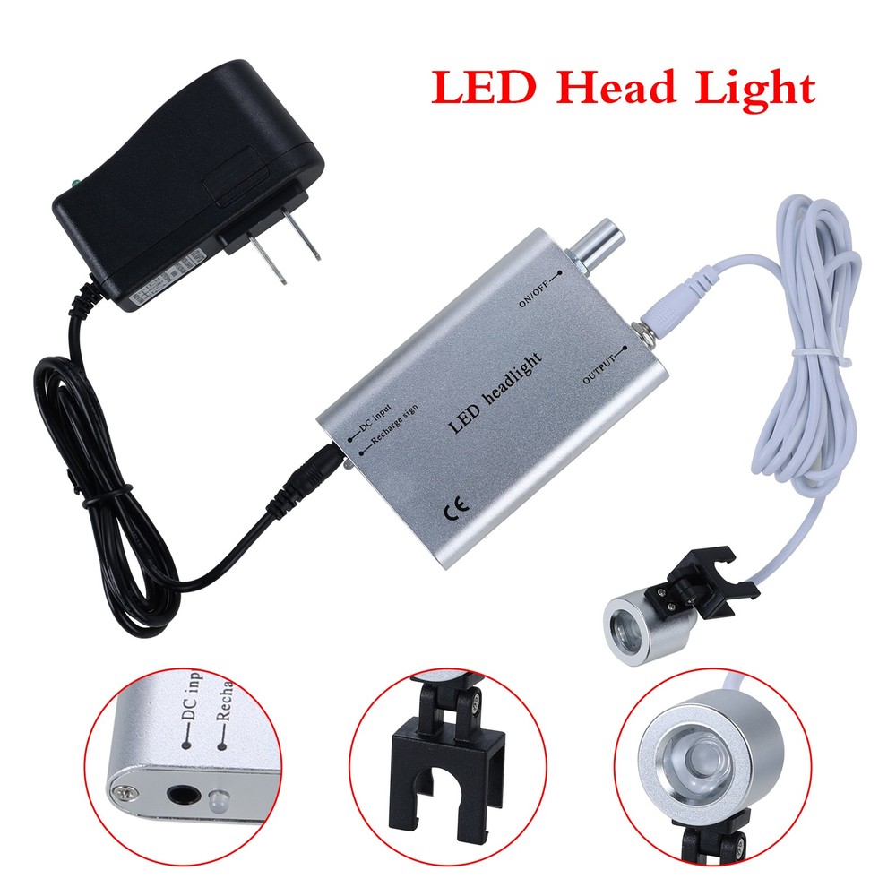Dentist Dental LED Head Light Headlight Rechargeable